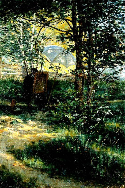 johan krouthen elias erdtman oil painting picture